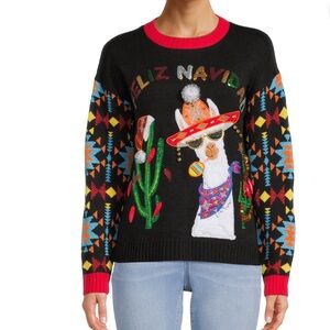 Holiday Time Women's and Women's Plus Size Christmas Sweater